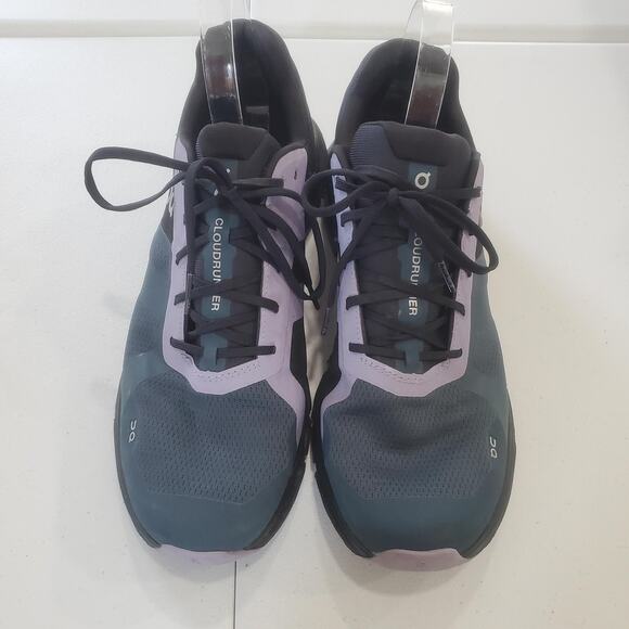 On Running Shoes Mens Size 12 Blue Cloudrunner Waterproof Road Running 52.98076 - Picture 2 of 11